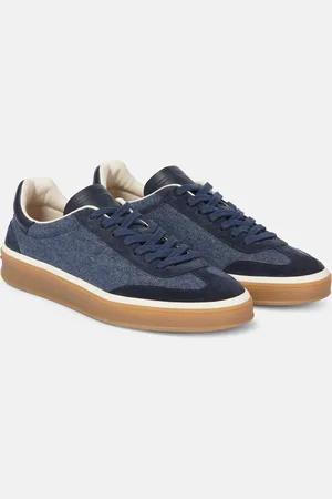 Loro Piana Sneakers Tennis Walk aus Denim
