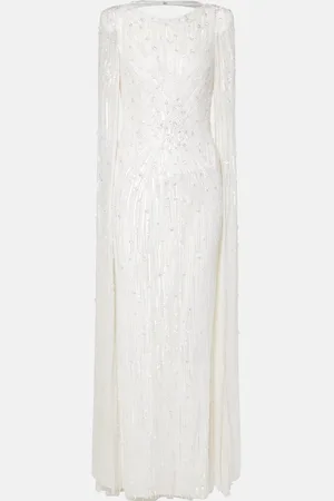Jenny Packham Bridal Robe Chasina mit Pailletten