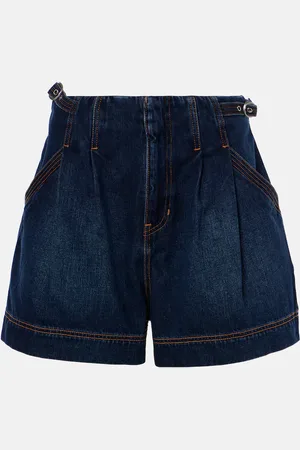 VERONICA BEARD High-Rise Jeansshorts Jaffe