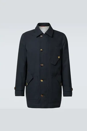 Brunello Cucinelli Jacke aus einem Baumwollgemisch