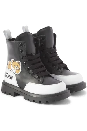 Moschino Ankle Boots aus Leder