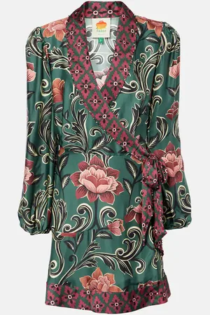 Farm Rio Wickelkleid Arabesque Floral