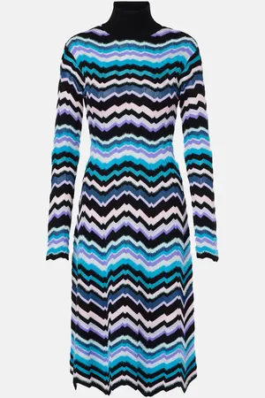 Missoni Pulloverkleid aus Häkelstrick