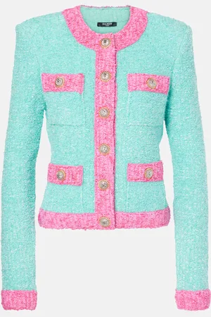 Balmain Blazer aus Strick
