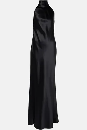 Ralph Lauren Robe Chilton aus Satin
