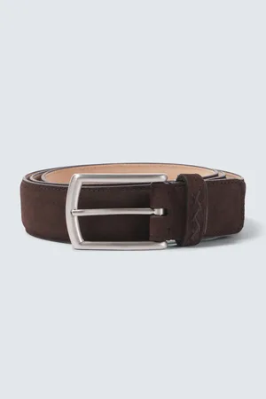Ermenegildo Zegna Gürtel aus Veloursleder