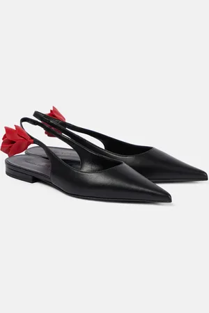 MAGDA BUTRYM Slingback-Ballerinas aus Leder