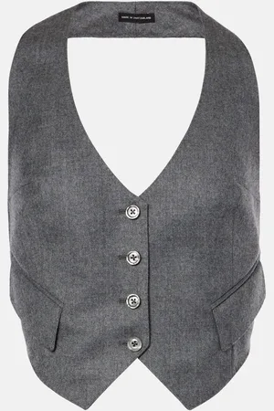 Tom Ford Weste aus Woll-Twill