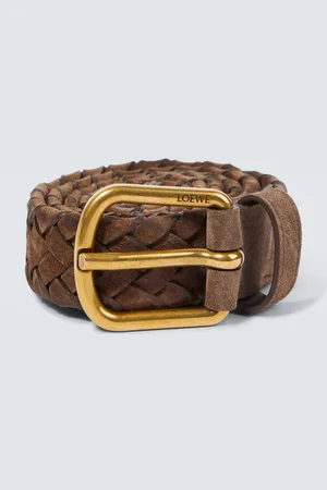 Loewe Gürtel aus Veloursleder