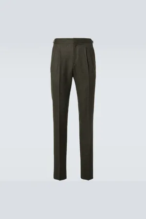 Loro Piana Gerade Hose aus Tweed