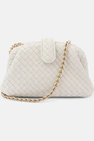 Bottega Veneta Clutch Lauren 1980 Small aus Leder