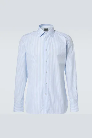 Ermenegildo Zegna Oxford-Hemd aus Baumwolle