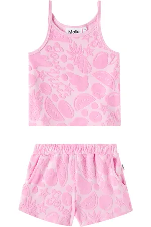 Molo Set aus Top Rizi und Shorts Angel aus einem Baumwollgemisch