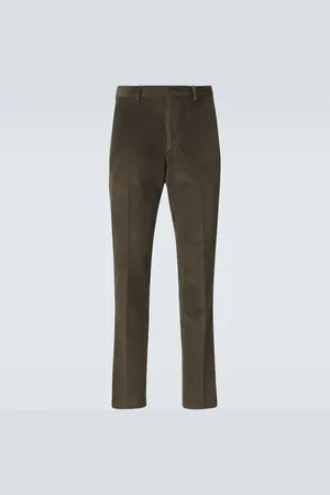 Loro Piana Gerade Hose aus Baumwoll-Cord