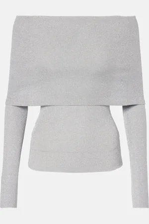 GALVAN Off-Shoulder-Top Corte