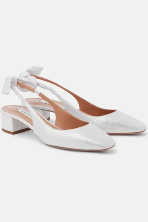 Aquazzura Slingback-Pumps Very Bow
