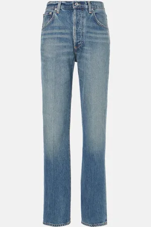 Citizens of Humanity High-Rise Straight Jeans Baretta