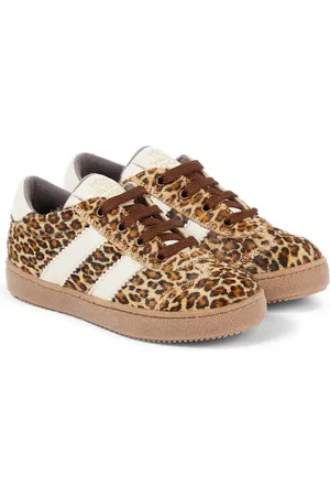 PèPè PèPè Bedruckte Sneakers Pony aus Kalbshaar