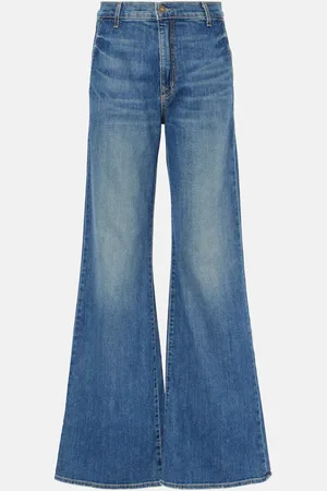 NILI LOTAN Mid-Rise Flared Jeans Anna