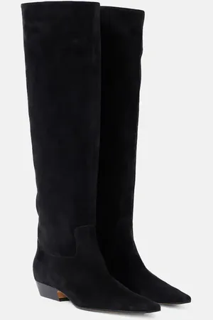 Khaite Stiefel Marfa aus Veloursleder