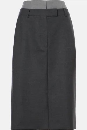 Sportmax Midirock Alceste aus Wolle