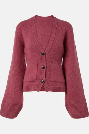 Khaite Cardigan Scarlet aus Kaschmir