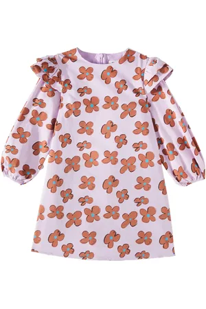 Jelly Mallow Kleid aus Baumwolle