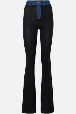 COPERNI High-Rise Schlaghose mit Denim