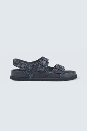 Birkenstock Sandalen Milano aus Denim