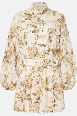 ZIMMERMANN Playsuit aus Leinen