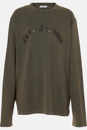 Acne Studios Top aus Baumwoll-Jersey