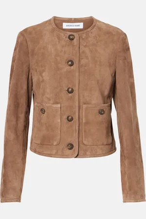 VERONICA BEARD Jacke Andrea aus Veloursleder