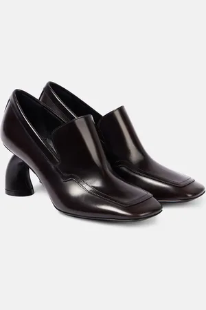 DRIES VAN NOTEN Loafer-Pumps aus Leder