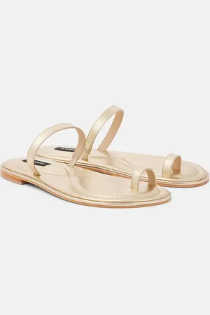 A.Emery Sandalen Turi aus Metallic-Leder
