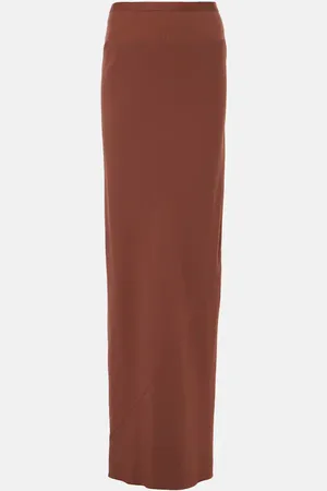 Rick Owens Maxirock aus Strick