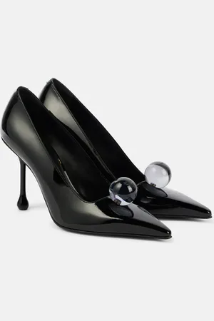 Jimmy Choo Verzierte Pumps Orb 95 aus Lackleder