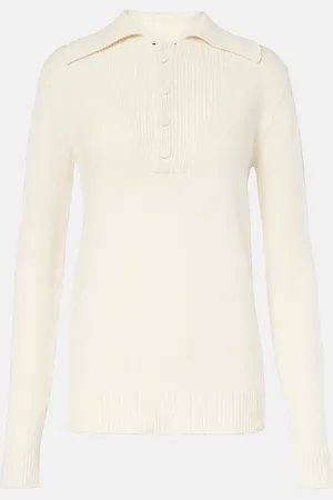 Plan C Polopullover aus Wolle und Kaschmir