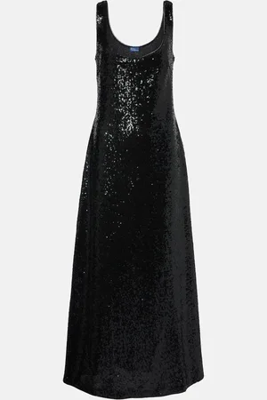 Ralph Lauren Maxikleid mit Pailletten