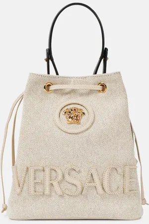 VERSACE Bucket-Bag La Medusa Small aus Canvas