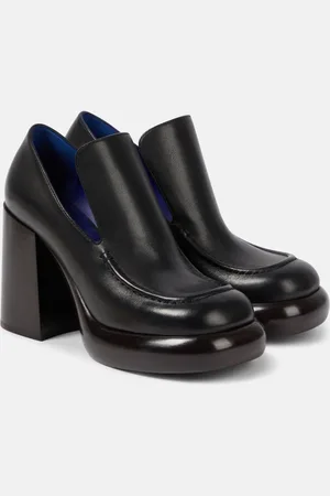Burberry Loafer-Pumps aus Leder