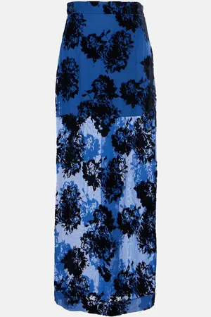 Nina Ricci Maxirock aus Devoré
