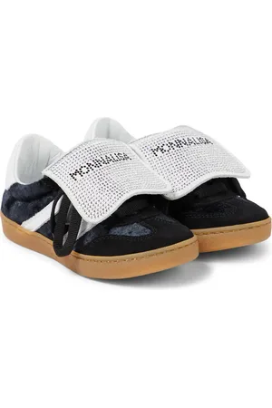 MONNALISA Sneakers aus Veloursleder