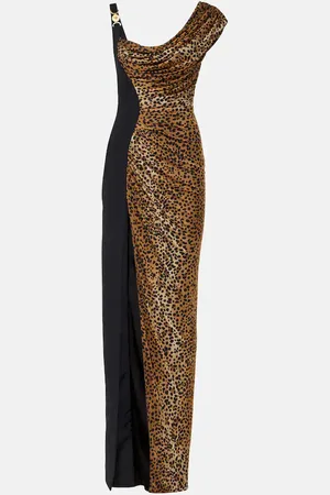 VERSACE Bedruckte Robe Medusa ’95