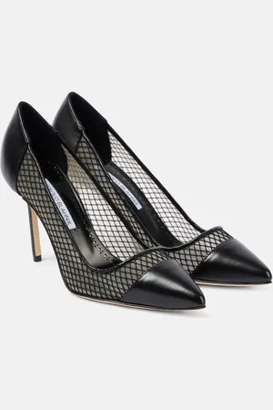 Manolo Blahnik Pumps Capcour 90 mit Leder