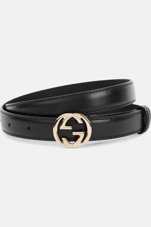 Gucci Gürtel Interlocking G aus Leder