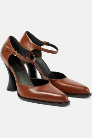 DRIES VAN NOTEN Mary-Jane-Pumps 95 aus Leder