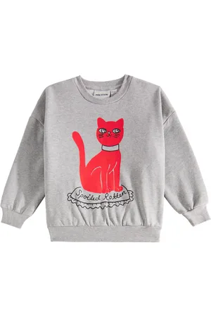 Mini Rodini Bedrucktes Sweatshirt aus Baumwoll-Jersey