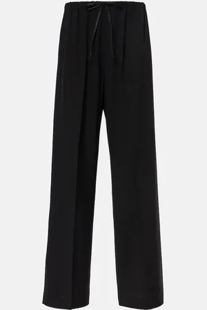 DRIES VAN NOTEN Gerade Hose aus Wolle