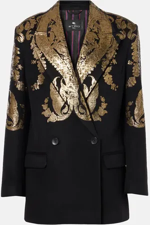 Etro Blazer aus Wolle und Kaschmir