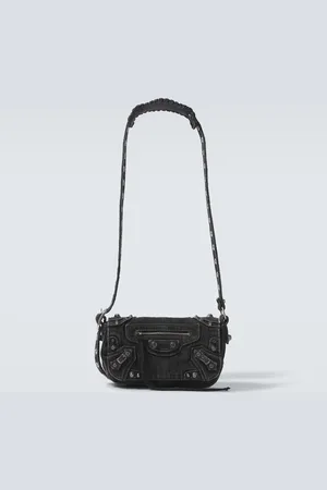 Balenciaga Messenger Bag Le Cagole XS aus Denim